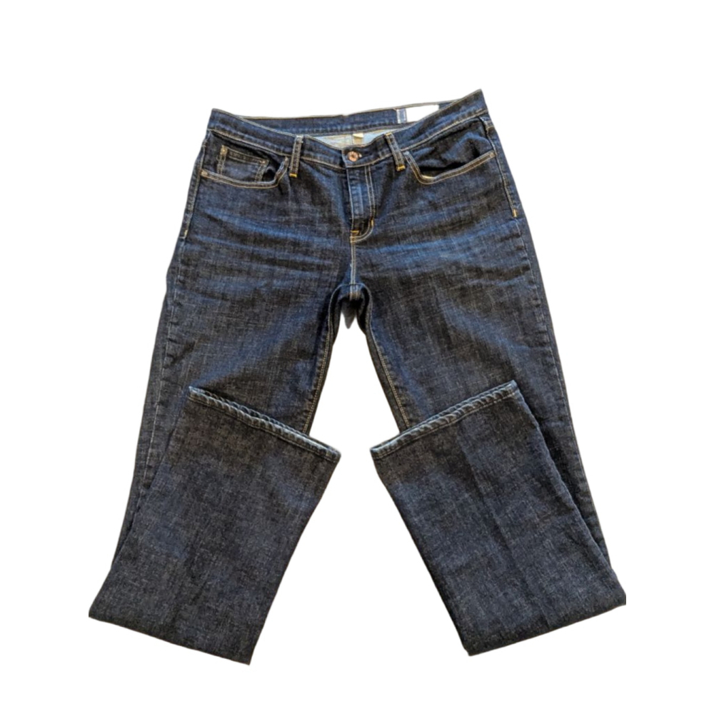 Women's GAP Blue Boot Cut Jeans Size 12L Denim